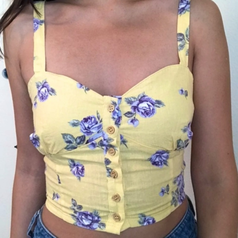 Floral Crop Top